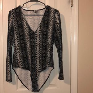Snakeskin Bodysuit